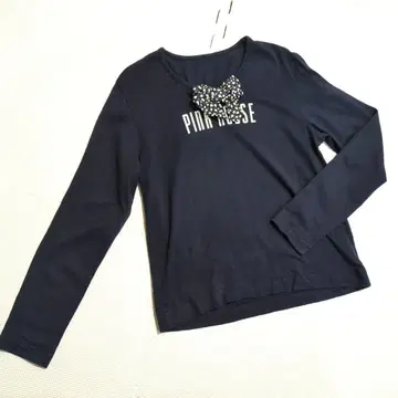 PINK HOUSE 핑크하우스 네이비 긴팔 롱티