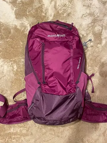 mont-bell RERA PACK 25 백팩 보라색 여성용