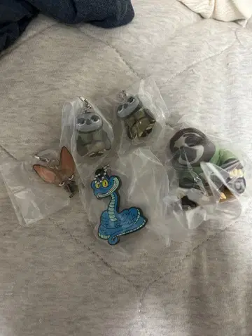 주토피아 가챠가챠 세트