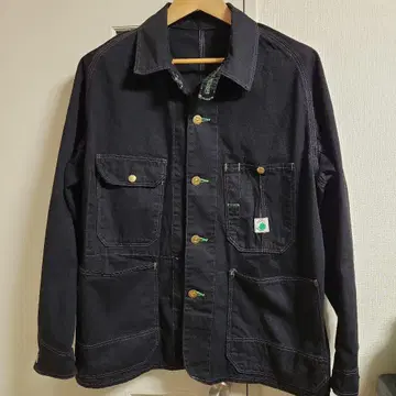 TCB 청바지 커버올 Cat Head Jacket BKBK 38