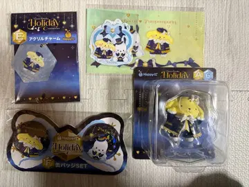 산리오 Happy 복권 A상 피규어 폼폼푸딩 세트