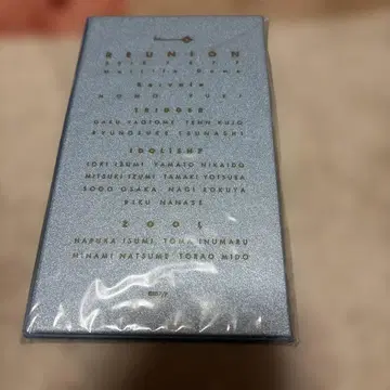 아이돌리쉬 세븐 2th LIVE REUNION 티켓 홀더