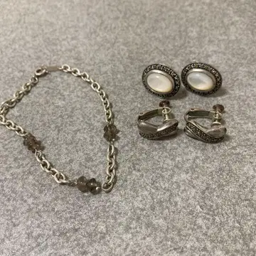 silver제 귀찌와 팔찌