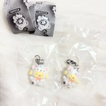 산리오 포근포근 스노우 표시 액세서리 폼폼푸딩