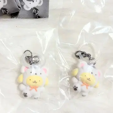 산리오 포근포근 스노우 표시 액세서리 폼폼푸딩