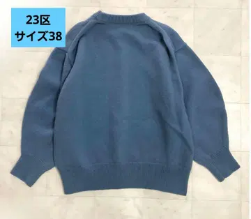 23구 울 코드 크루넥 니트