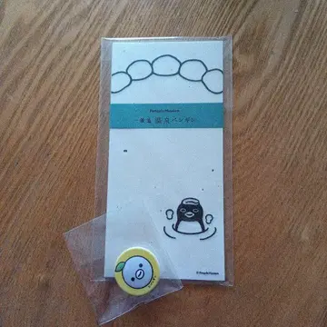 Suica 펭귄 우레시노 온천 편지지 덤 포함