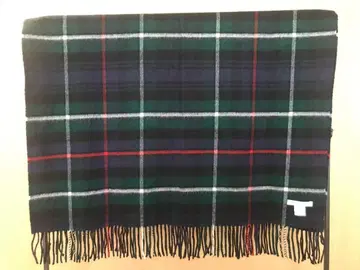 중고 정품 존스턴즈 구형 택 대형 캐시미어 스톨 매켄지