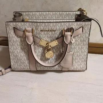 MICHAEL KORS 숄더백 베이지/핑크