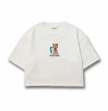 vaultroom KEY CAT CROPPED TEE