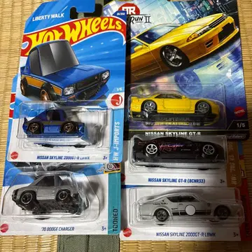 핫휠 스카이라인 2000GT-R LBWK 총 5대