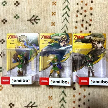 젤다의 전설 링크 amiibo 세트 미개봉 새상품