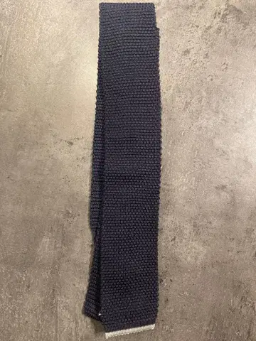 BRUNELLO CUCINELLI 네이비 니트 타이