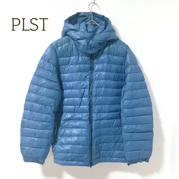 PLST 플라스테 다운 자켓 M 후드 탈부착 가능 손세탁 무지