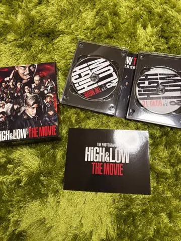 HIGH&LOW THE MOVIE 2장 세트 DVD