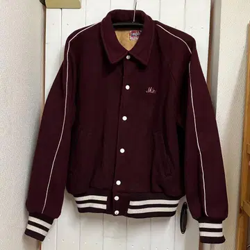 70s Empire Sporting Goods 빈티지 울 바시티 자켓