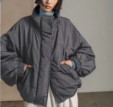 체크 몬스터 숏코트 로리즈팜 미사용 새상품 이번 시즌 신상