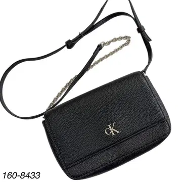 [ 새상품 ] Calvin Klein 숄더 지갑 숄더백 블랙 고급