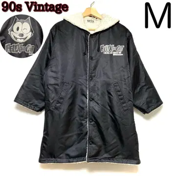 90s 90년대 빈티지 필릭스 보아 안감 나일론 벤치 코트