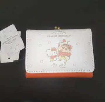 짱구는 못말려(크레용 신짱) 헬로키티 3단 폴더형 지갑