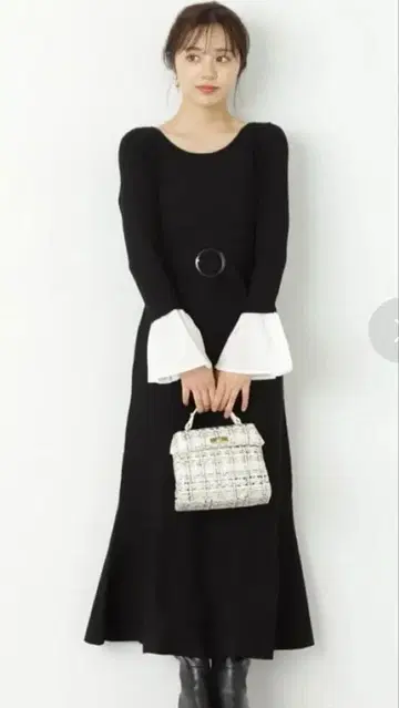 PROPORTION BODY DRESSING 니트 원피스