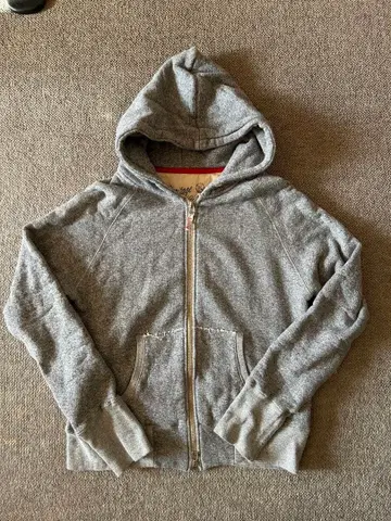 카이세이도 풀 집업 후드티 그레이 사이즈 2