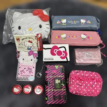 헬로 키티 캐릭터 굿즈 세트