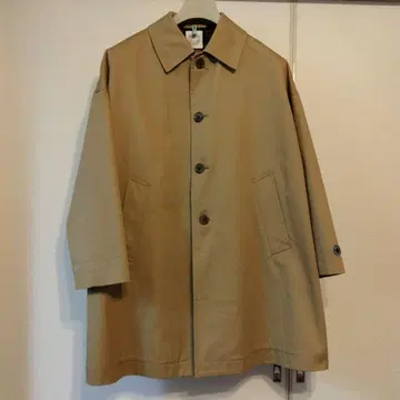 ORCIVAL 새상품급 코튼 개버딘 발마칸 코트 사이즈 1