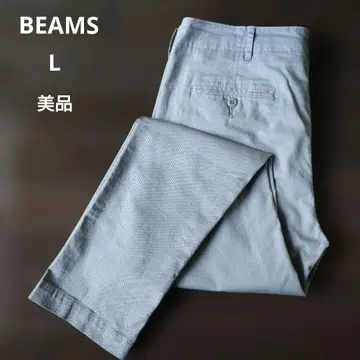 BEAMS 스트레치 테이퍼드 치노 L