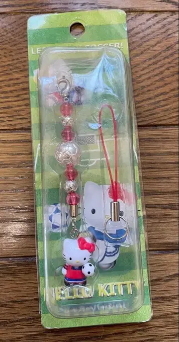 헬로키티 축구 코스튬 스트랩