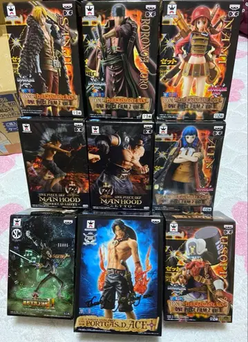 [ 미개봉 새상품 ] 원피스 액션 피규어 9체 세트