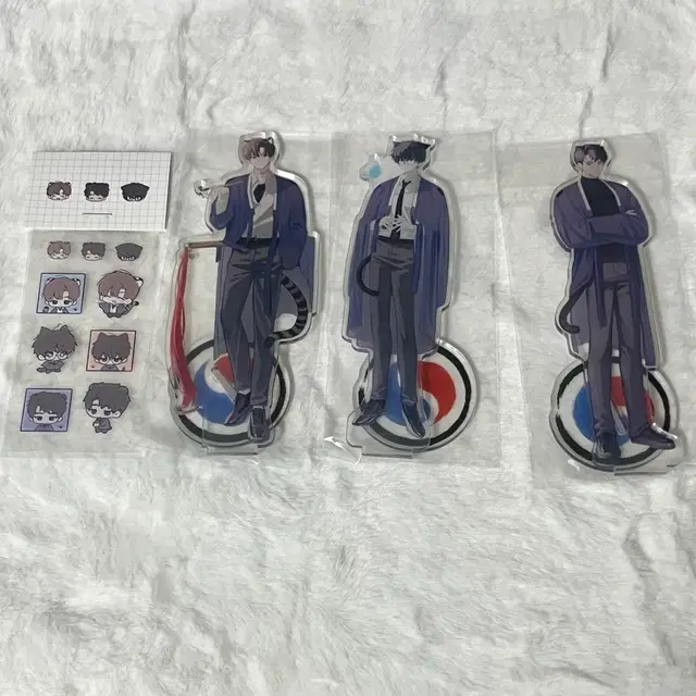 괴담출근 괴출 25님 냥무1팀 아크릴 스탠드 스티커 일괄