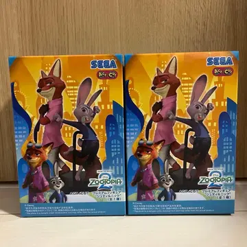 주토피아2 프리미엄 피규어 주디&닉 2개 세트