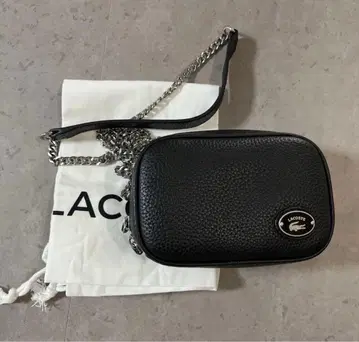 라코스테 숄더백 핸드백 체인 숄더