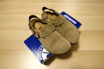 [새상품급] BIRKENSTOCK Tokio Suede 가죽 토프