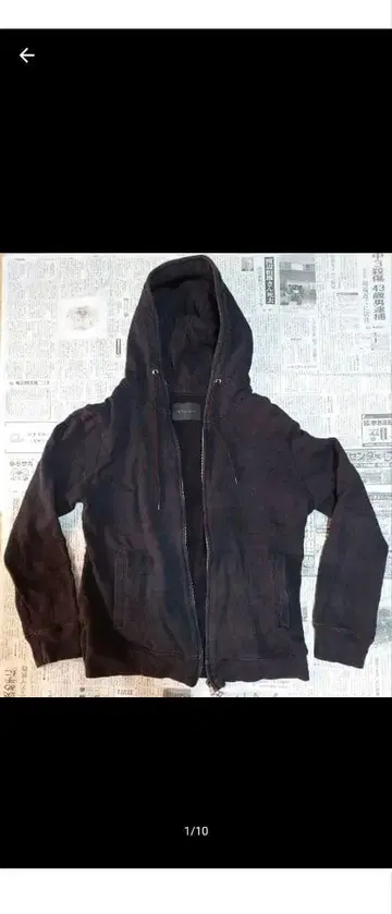 LOUNGE LIZARD 라운지 리자드 더블 지퍼 후드티 봄/가을