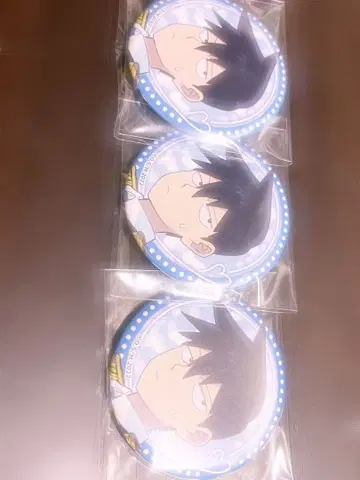 가라오케의 철인 카게야마 리츠 캔뱃지 3개 세트