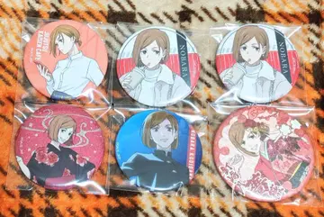 주술회전 쿠기사키 노바라 캔뱃지 세트