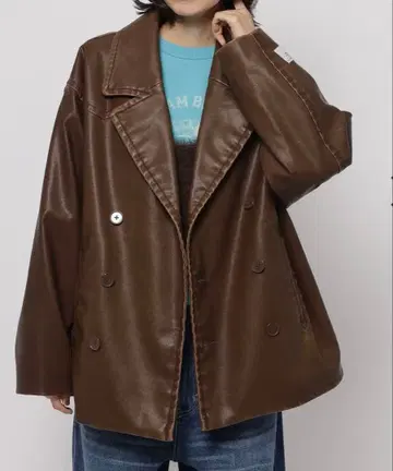 niko and - 가죽 코트 컬러 완판템