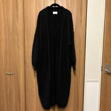 CLANE 롱 코트 니트 가디건