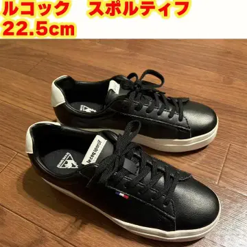 [ 새상품급 ] 르꼬끄 스포르티프 스니커즈 22.5cm 블랙