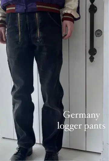 빈티지 로거 팬츠 로거 팬츠 키코리 팬츠