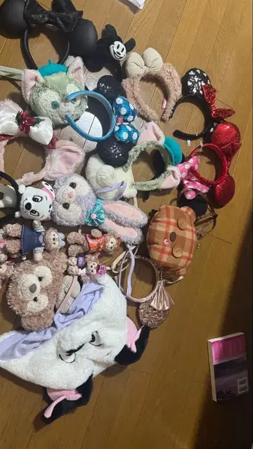 디즈니 캐릭터 머리띠 세트