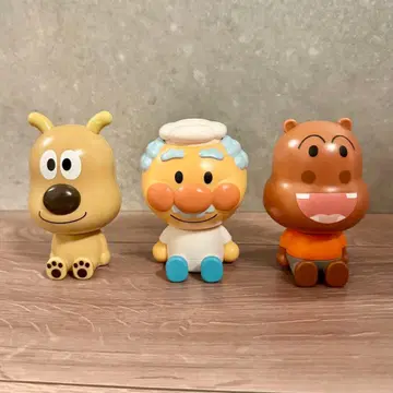 커다란 호빵맨 마스코트 잼 아저씨 카바오 군 치즈