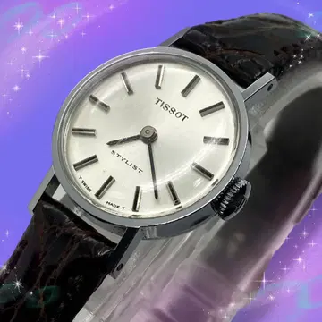 [ ] 티쏘 스타일리스트 여성용 손목시계 실버 다이얼 수동 와인딩