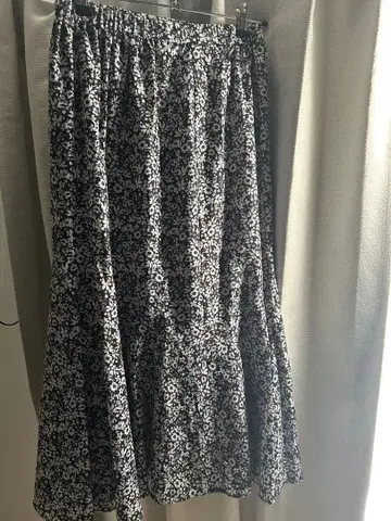 SLOBE IENA 꽃무늬 플레어 스커트