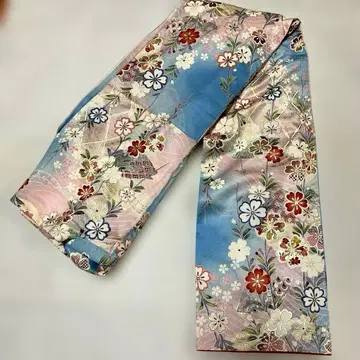 벚꽃 패턴 후리소데 리메이크 소재, 연습용