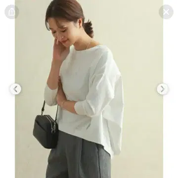 [ 미사용 ] 어반 리서치 도어스 코튼 백 턱 풀오버