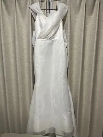 사전 촬영 드레스 (머메이드 S 화이트)