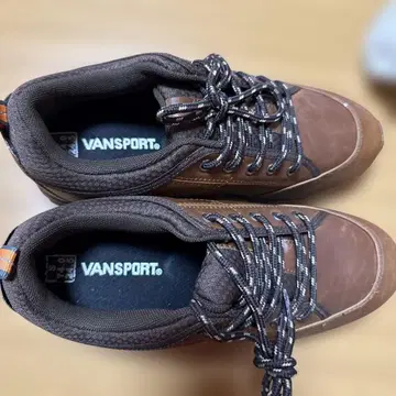 VANSPORT 브라운 아웃도어 신발 S 24.0 24.5cm